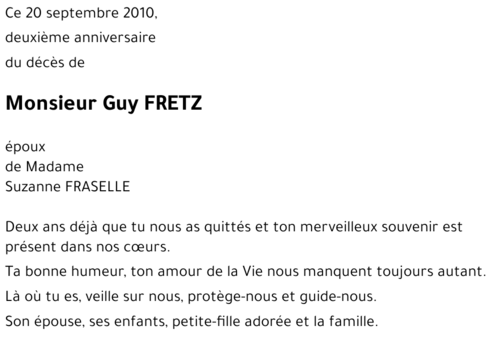 Guy FRETZ