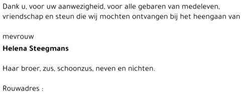Helena Steegmans