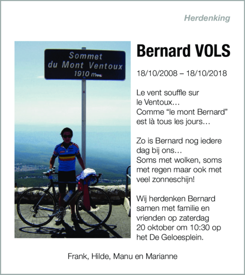 Bernard Vols