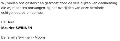 Maurice Swinnen