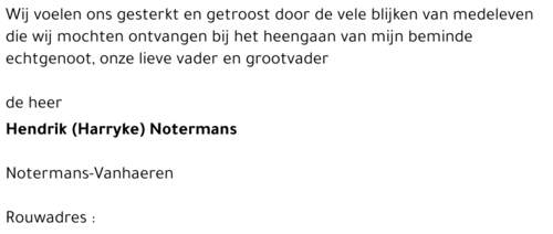 Hendrik Notermans