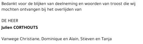 Julien Corthouts