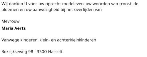 Maria Aerts