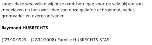 Raymond Hubrechts