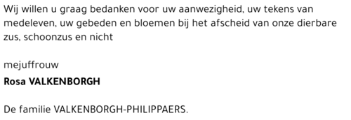 Rosa Valkenborgh