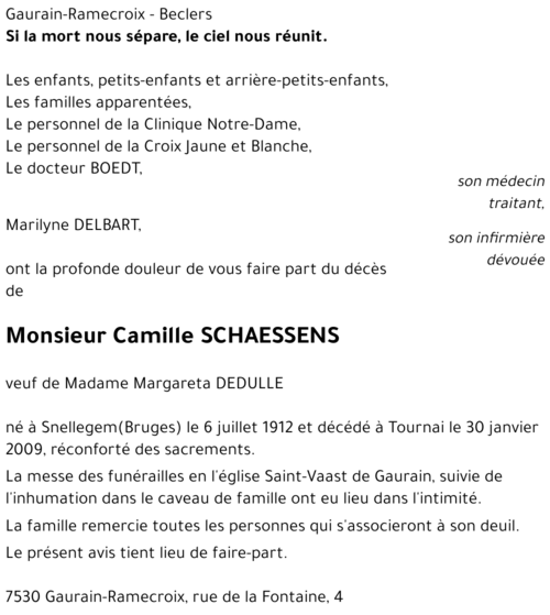 Camille SCHAESSENS