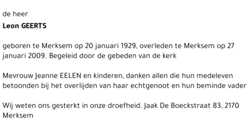 Leon Geerts