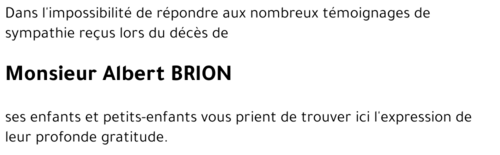 Albert BRION