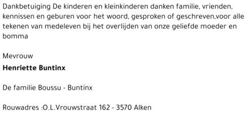 henriette Buntinx