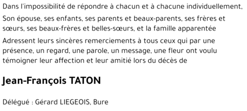 Jean-François TATON