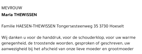 Maria Thewissen