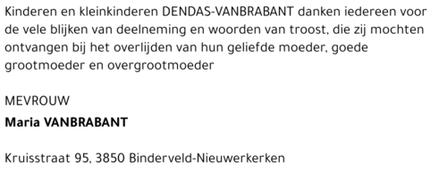 Maria Vanbrabant