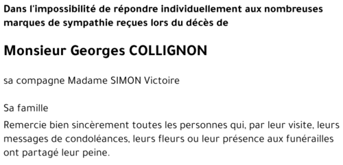 Georges COLLIGNON