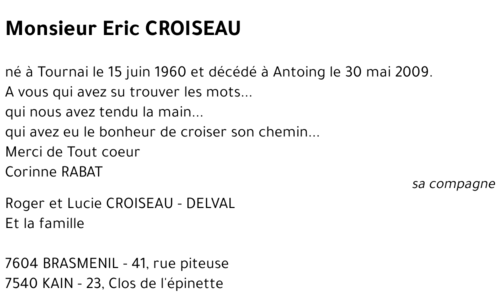 Eric CROISEAU