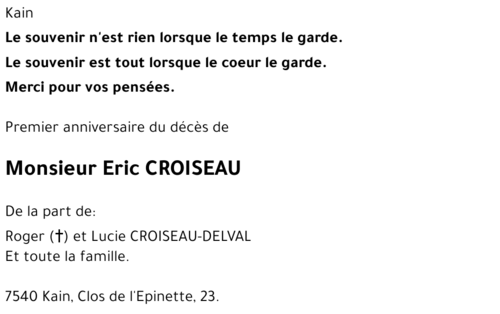 Eric CROISEAU