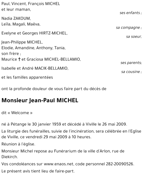 Jean-Paul MICHEL