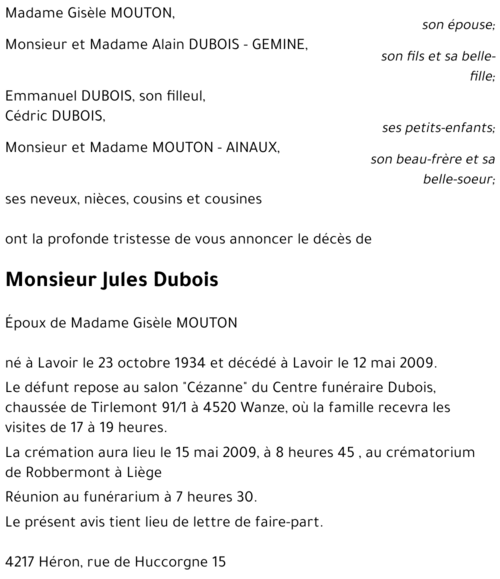 Jules Dubois