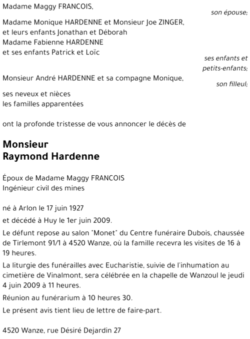 Raymond Hardenne