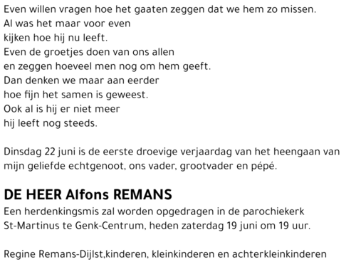 Alfons REMANS
