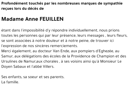 Anne FEUILLEN