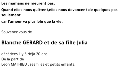 Blanche GERARD