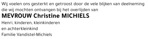Christine Michiels