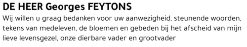 Georges FEYTONS