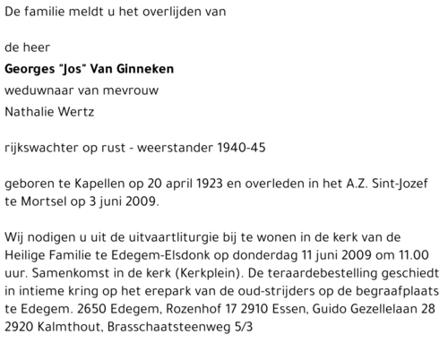 Georgius Van Ginneken