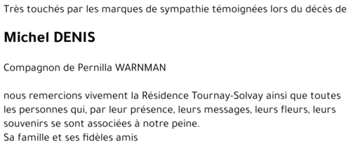 Michel DENIS
