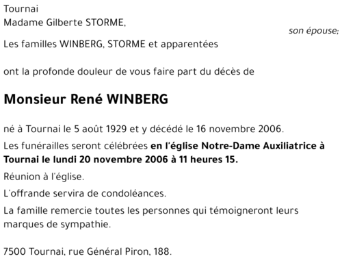 René WINBERG