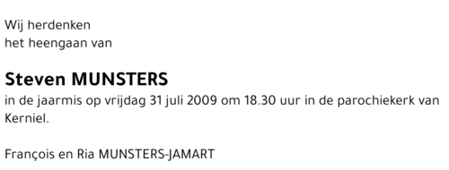 Steven Munsters