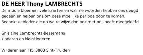 Thony Lambrechts