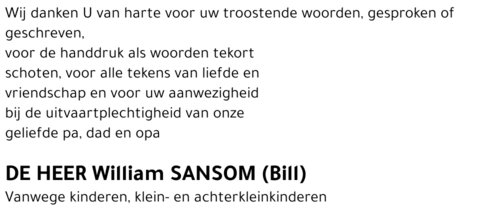 William George Sansom