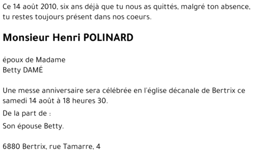 Henri POLINARD