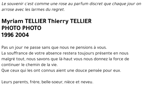 Myriam et Thierry TELLIER