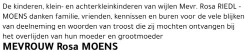Rosa Moens