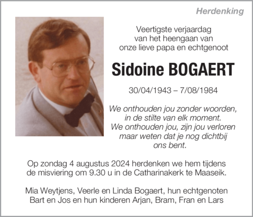 Sidoine Bogaert