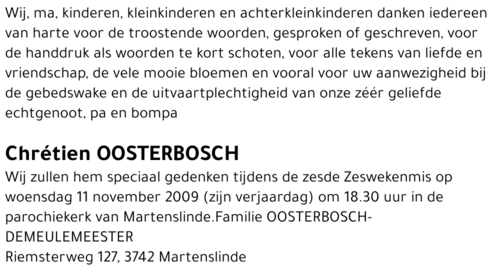 Chretien Oosterbosch