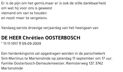Chretien Oosterbosch