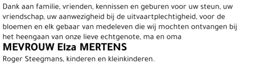 Elza MERTENS