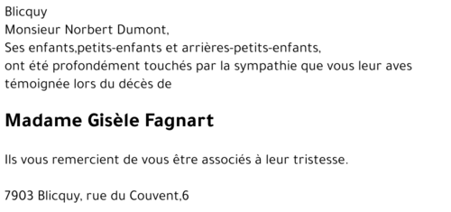 Gisèle Fagnart