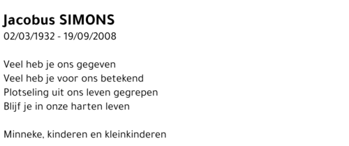 Jacobus Simons