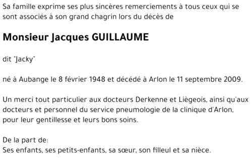 Jacques GUILLAUME