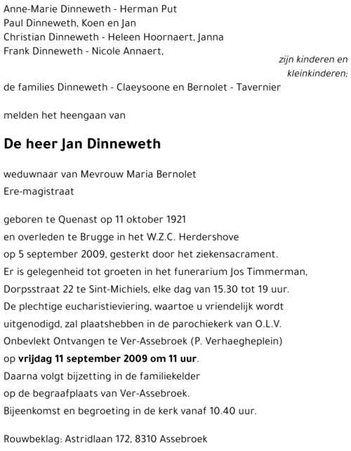 Jan Dinneweth