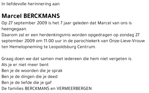 Marcel Berckmans