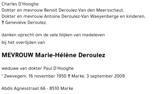 Marie-Hélène Deroulez