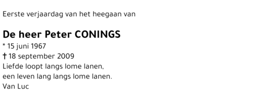 Peter CONINGS