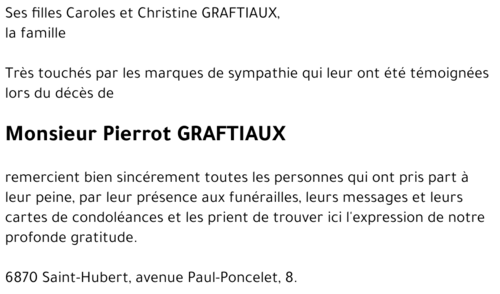 Pierrot GRAFTIAUX