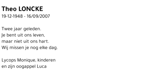 Theo Loncke