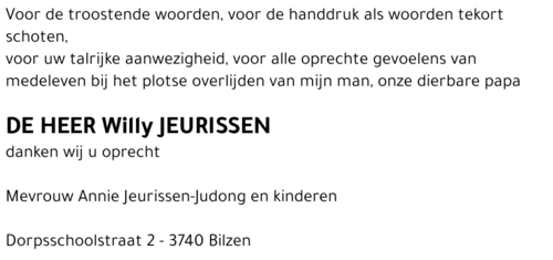 Willy Jeurissen
